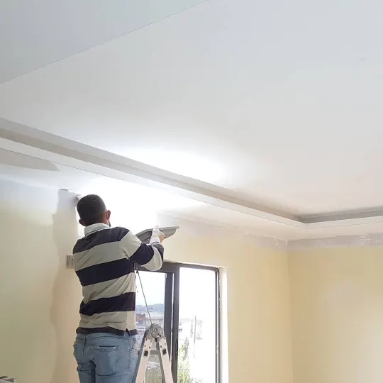 Kuzhinë me tavan të ulur dhe spote